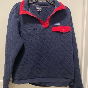 Patagonia pull over fleece